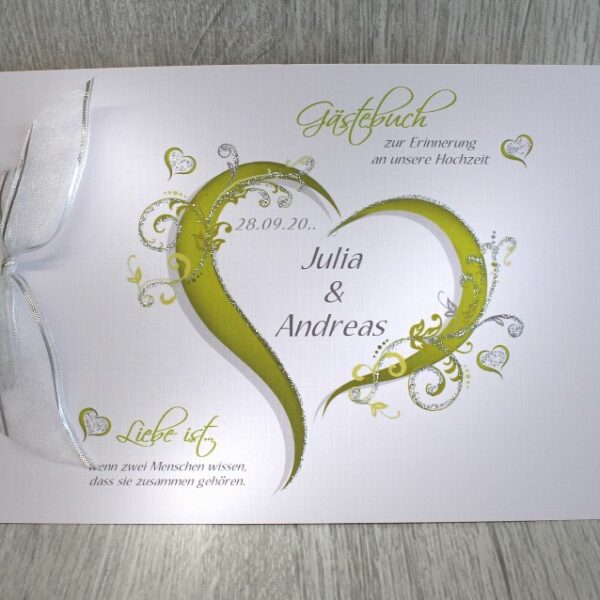 Gästebuch 10008 in 8 Farben, A5