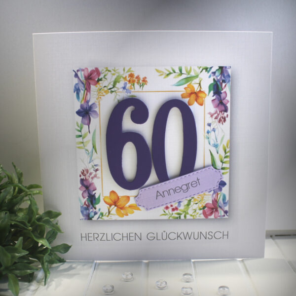 Glückwunschkarte zum Geburtstag, mit Personalisierung und auf Wunsch als Geldgeschenk Design 127