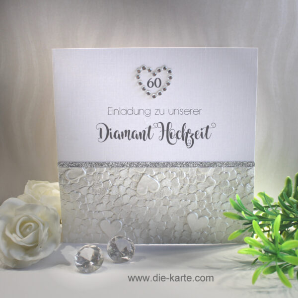 60 Jahre - Diamant Hochzeit