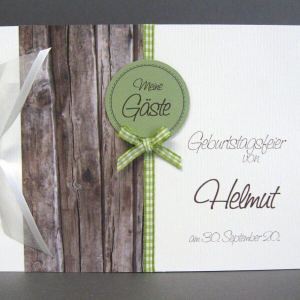 Gästebuch zum Geburtstag 13020