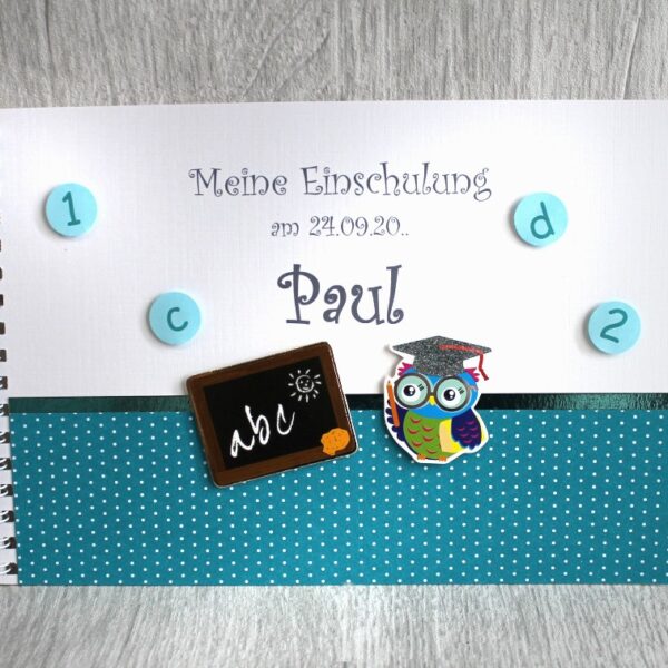 Gästebuch zur Einschulung 14026 in 2 Farben