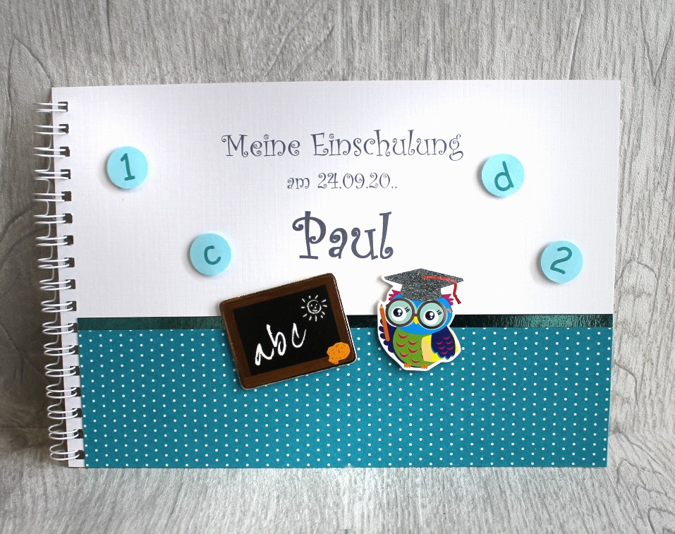 Gästebuch zur Einschulung 14026 in 2 Farben