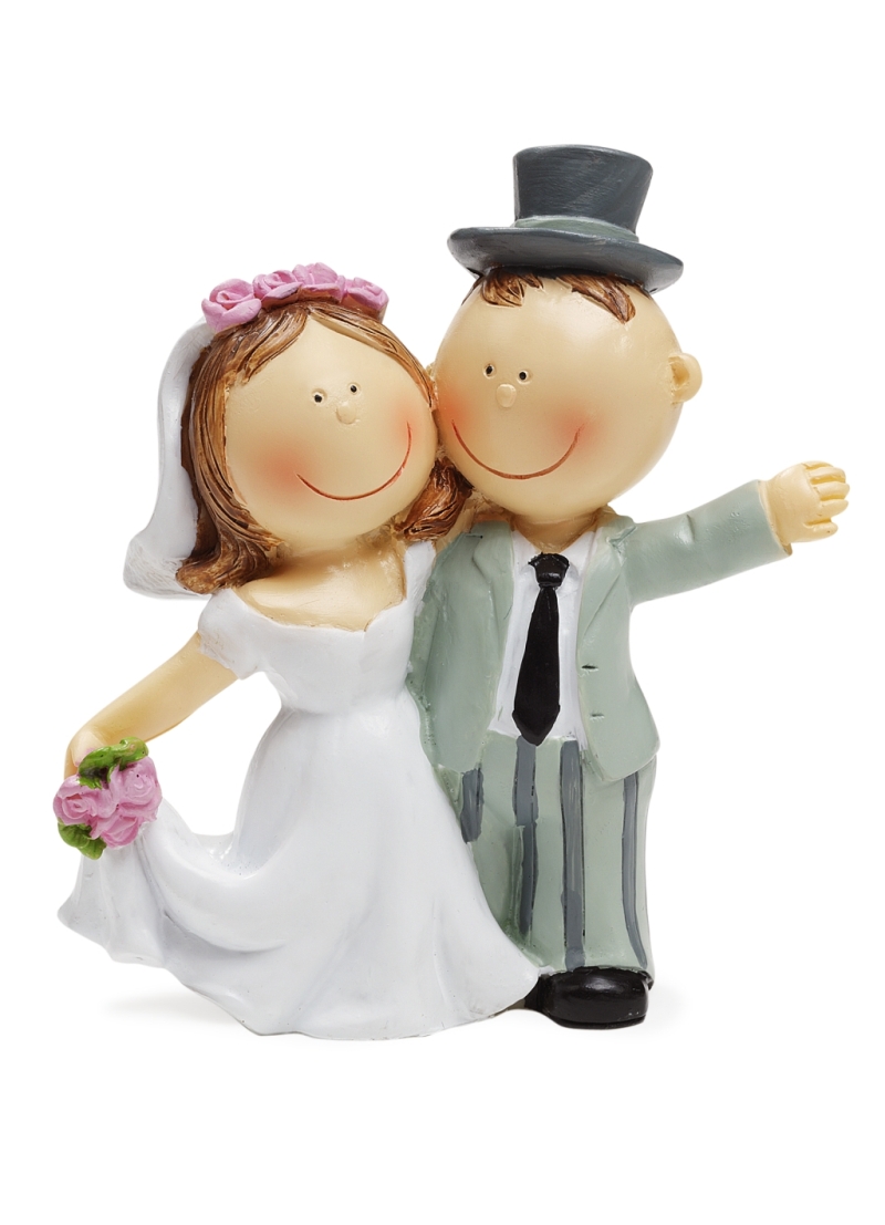 Brautpaar Hochzeit als Tortenfigur oder zur Deko 3870006