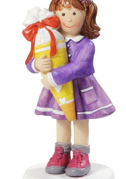 Figur Mädchen mit Schultüte, ideal als Deko 3870132