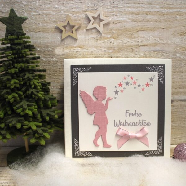 Geschenkschachtel - Geldgeschenk - Gutschein zu Weihnachten incl. Weihnachtskärtchen Design 71020