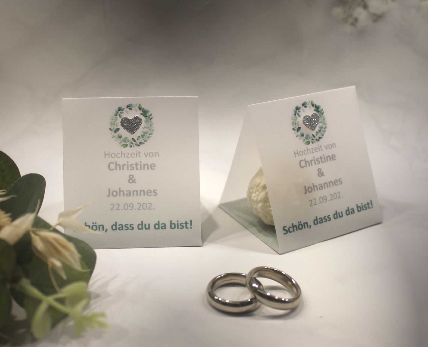 Gastgeschenk "Kleines GOODIE" zum Geburtstag, Schmetterling, Schön dass du da bist, zum kleinen Preis! Design 906 OHNE Rocher Kugeln!! – Bild 7