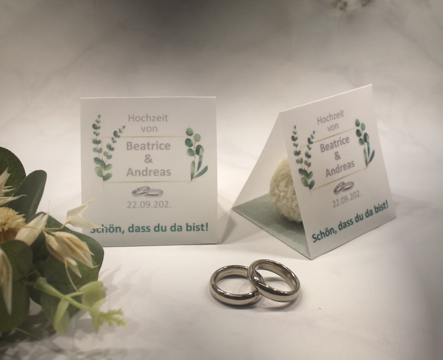 Gastgeschenk "Kleines GOODIE" zum Geburtstag, Schmetterling, Schön dass du da bist, zum kleinen Preis! Design 906 OHNE Rocher Kugeln!! – Bild 8