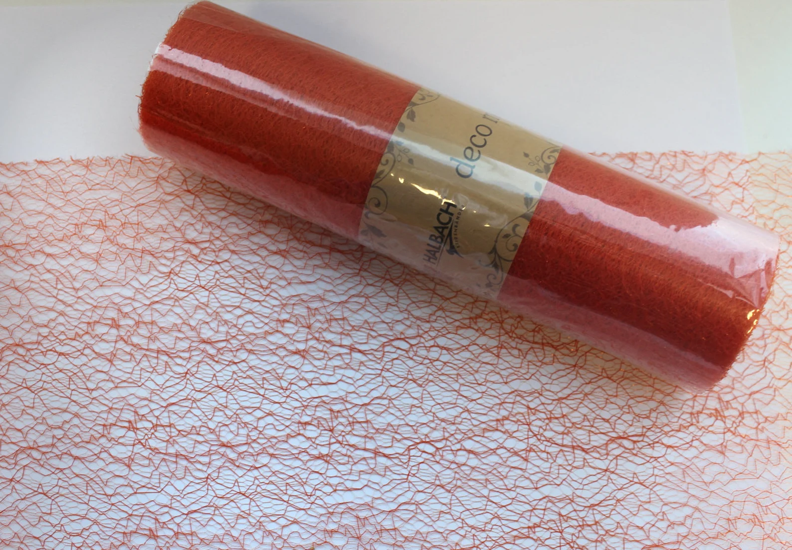 Gitterband / Tischband Orange – 10 Meter – Hochwertige Qualität zum Sonderpreis! Design 49