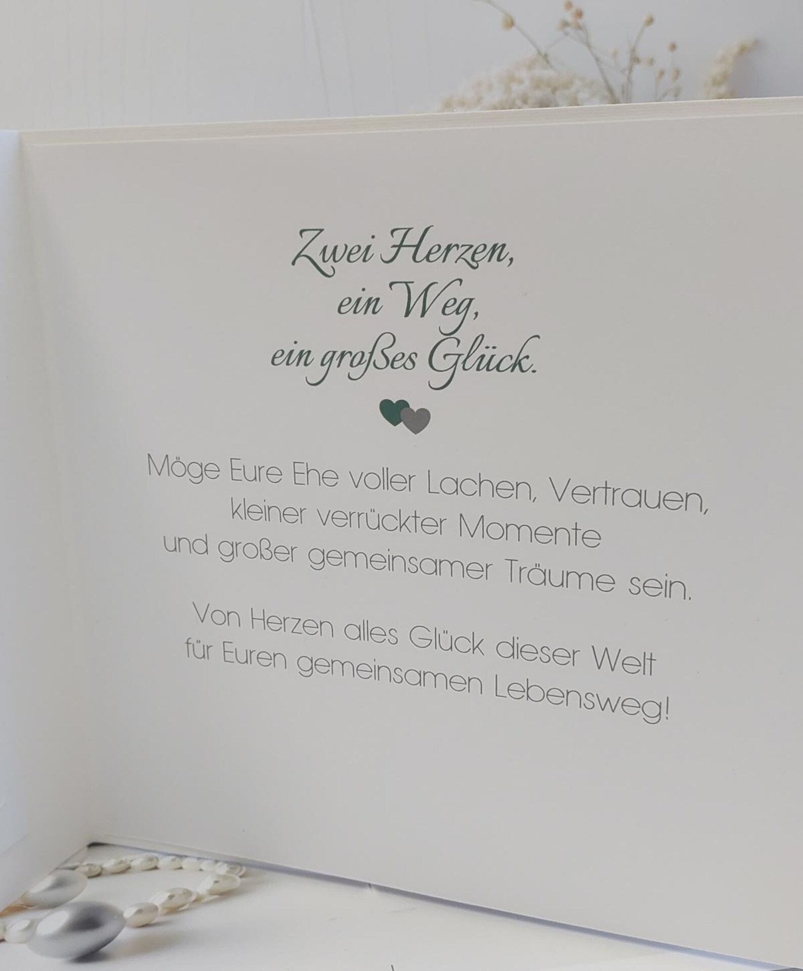 Personalisierte Glückwunschkarte zur Hochzeit mit Oldtimer Design 123 – Bild 3